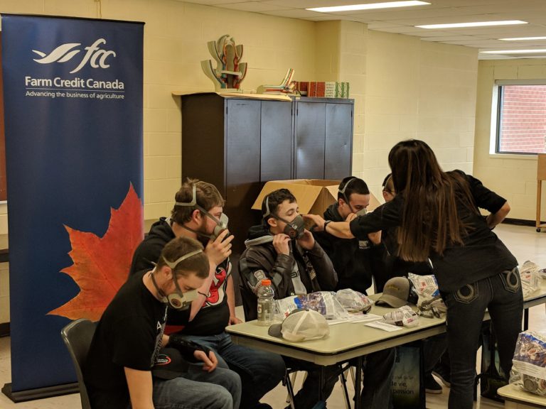 Respiratory Protection for Ridgetown Ag College Students