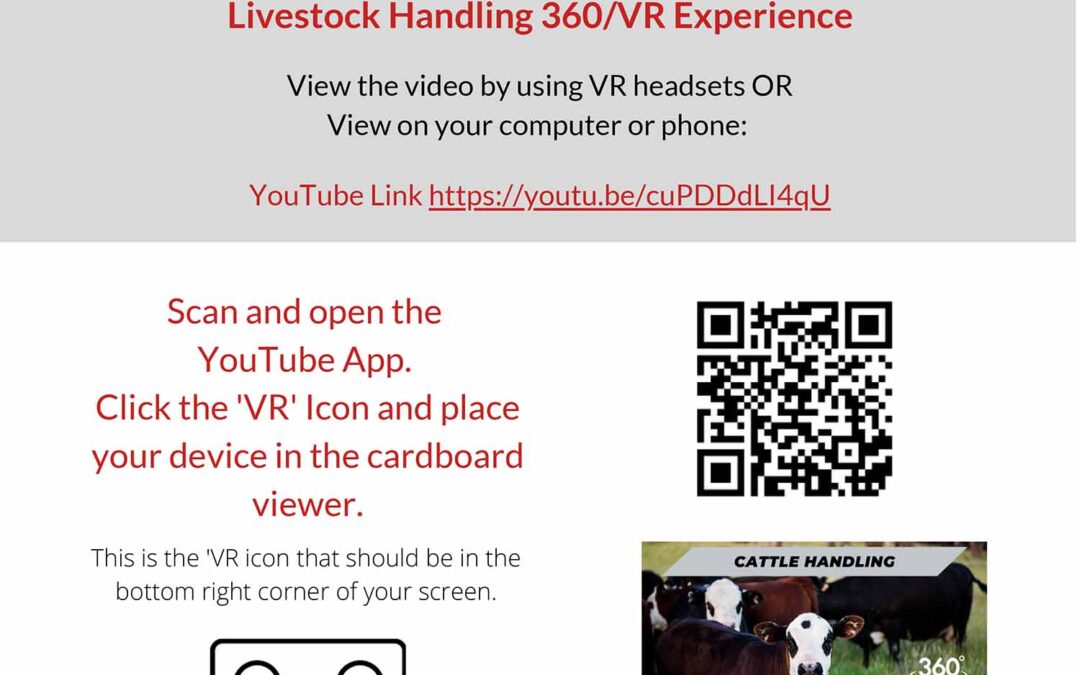 Livestock Handling: Viewing Instructions