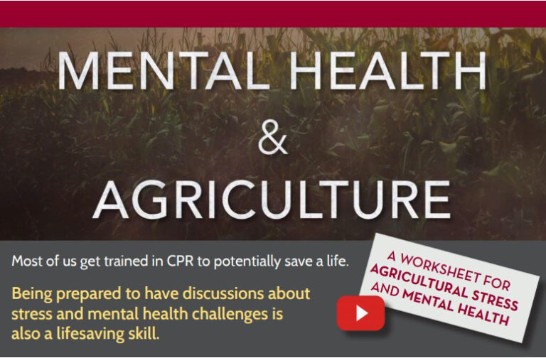 Mental Health & Agriculture